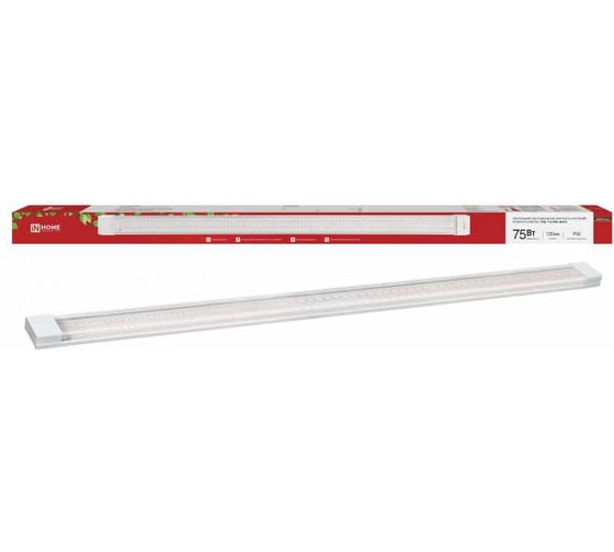 Изображение товара Светильник светодиодный IN HOME СПБ-110 PRO-ФИТО полный спектр 75Вт 1200мм IP40 4690612065007