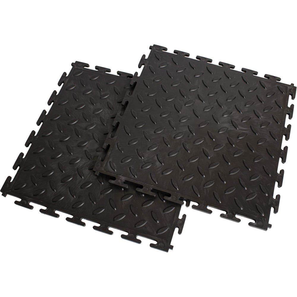 Изображение товара Модульное покрытие из ПВХ УРАЛ ПАК 250х250 черное, 16 шт в упаковке