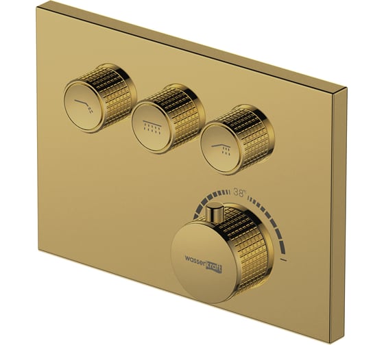 Изображение товара Смеситель термостатический для ванны и душа WasserKRAFT Sauer 7158 Thermo