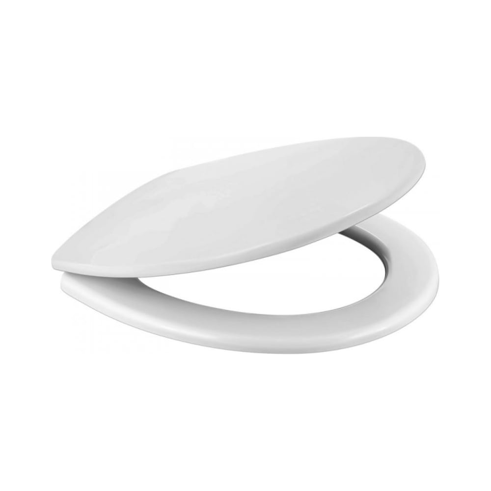 Изображение товара Сиденье для унитаза WAVE W-U-1pp белое овальное пластиковое