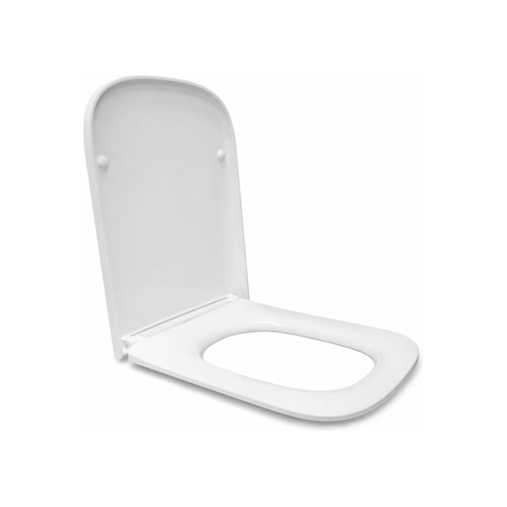 Изображение товара Сиденье для унитаза WAVE CONTOUR из дюропласта с микролифтом белое глянец