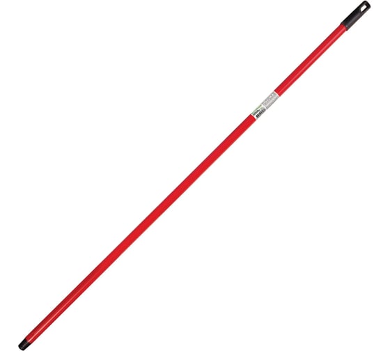 Изображение товара Черенок для инвентаря 120см еврорезьба металлопласт 0,3мм красный BOOMHOUSE STANDART 702231