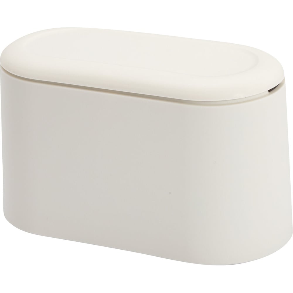 Изображение товара Ведерко для мусора BoomHouse настольное 2л с микролифтом белое