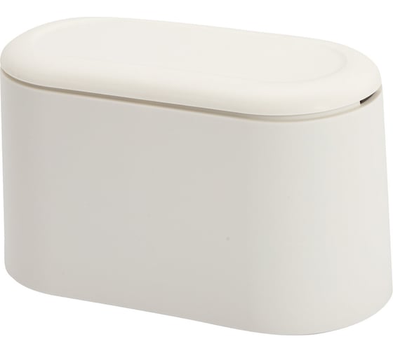 Изображение товара Ведерко для мусора BoomHouse с микролифтом, настольное, 2л, 220х110х130мм 238898