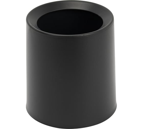Изображение товара Ведерко для мусора BoomHouse настольное, без крышки, 2л, 155х130х145мм, черное 238901