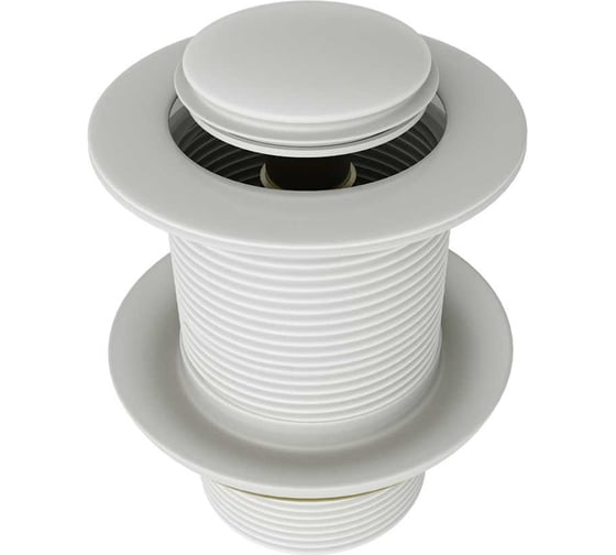 Изображение товара Донный клапан для раковины без перелива Ritta белый матовый Teymi T140126 ЦБ-00285213