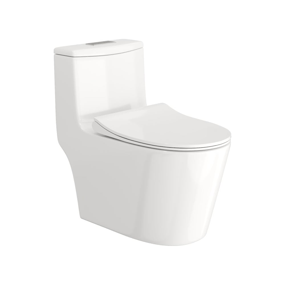 Изображение товара Крышка для бачка к унитазу Teymi K41101 белая из санфранфора