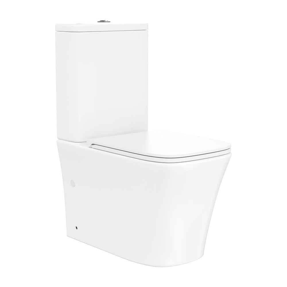 Изображение товара Крышка для унитаза Teymi K40309 санфарфор белая надежная стильная