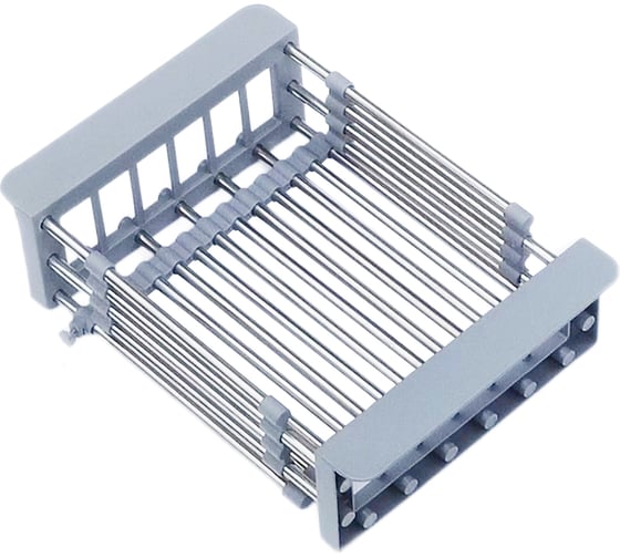 Изображение товара Коландер раздвижной UKINOX, 290-430×215×90 мм, серый LB0601