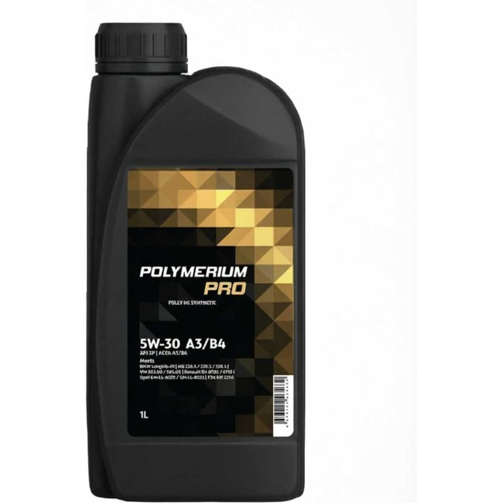 Изображение товара Масло моторное PRO 5W-30 A3/B4 1L POLYMERIUM plmp530a31 Изображение товара Масло моторное PRO 5W-30 A3/B4 1L POLYMERIUM plmp530a31