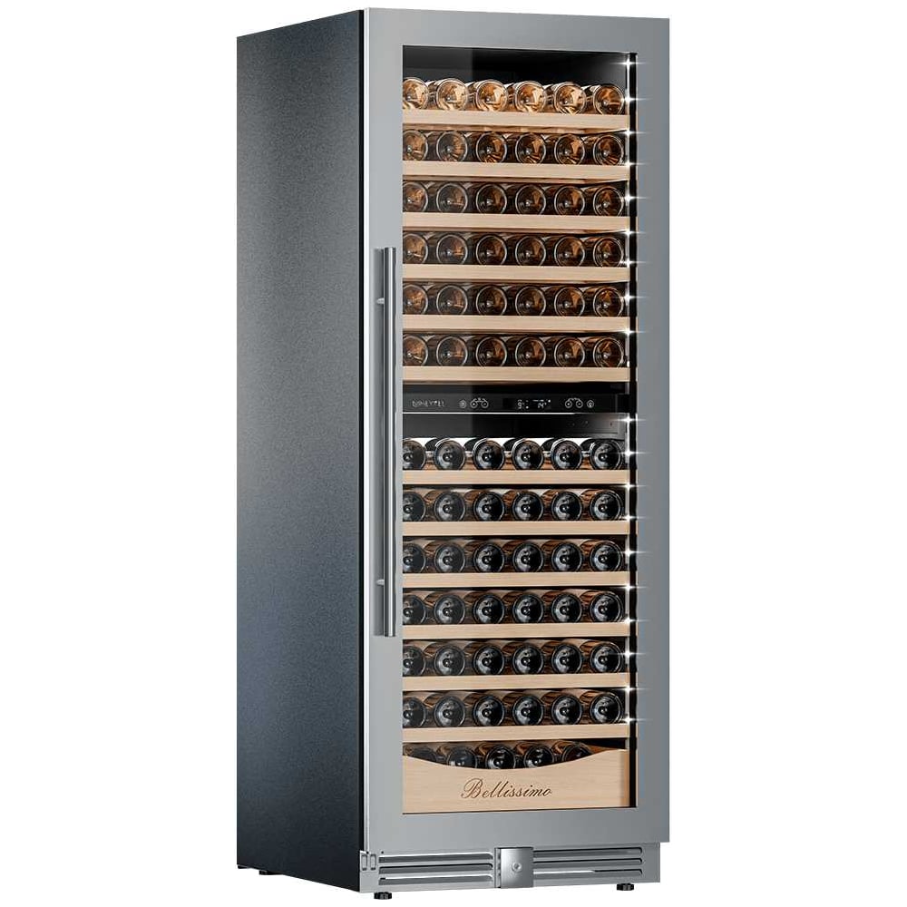 Изображение товара Винный шкаф MEYVEL MV141PRO-KST2 143 бутылки двухзонный электроподдержка