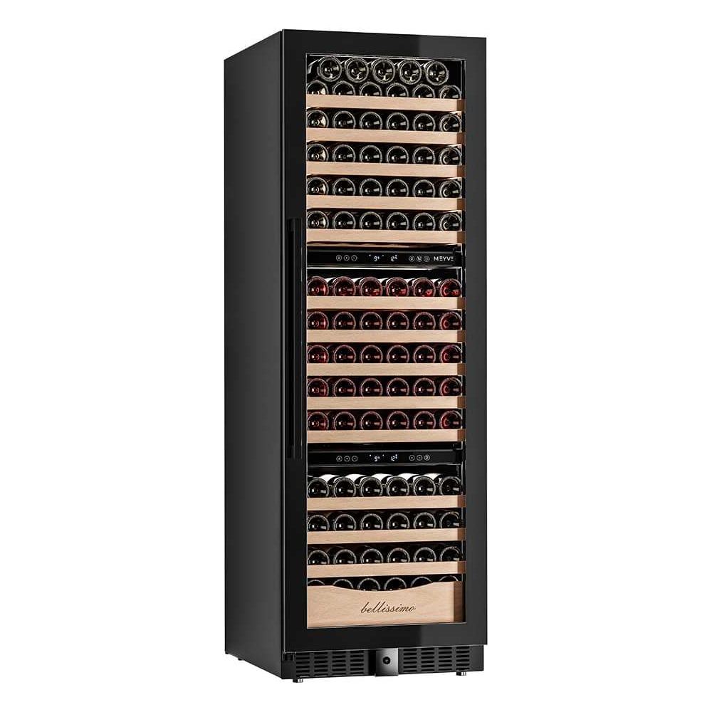 Изображение товара Винный шкаф MEYVEL MV154PRO-KBT3 с электронной регулировкой и 154 бутылки