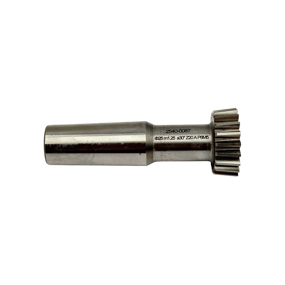 Долбяк хвостовой TORNERI М 1.25, z=20, 30, D=25 мм (2540-0087) Т028225