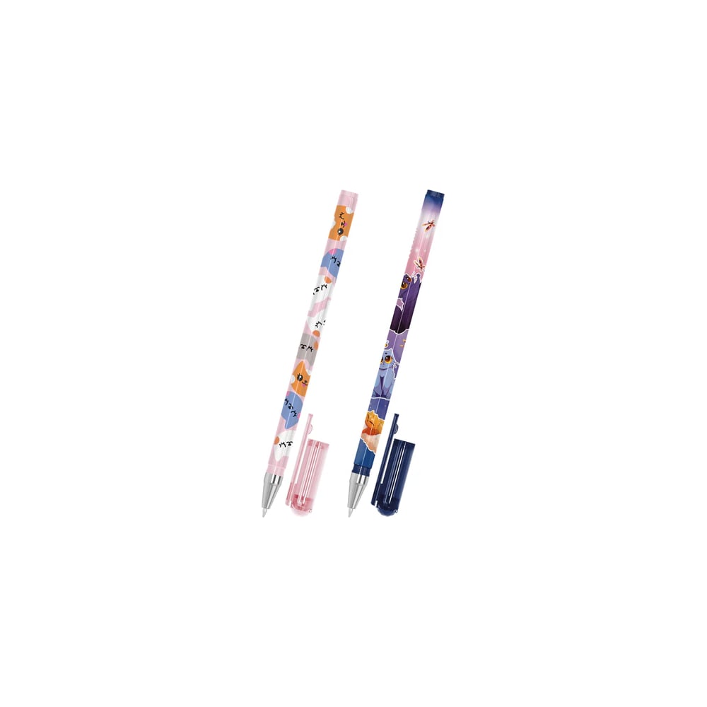 Изображение товара Ручка шариковая FUNSTER STICK FAT CATS комплект 36 шт синяя разной формы