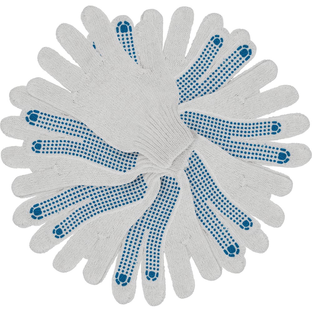 Изображение товара Перчатки СИБРТЕХ Трикотажные х/б Универсальные
