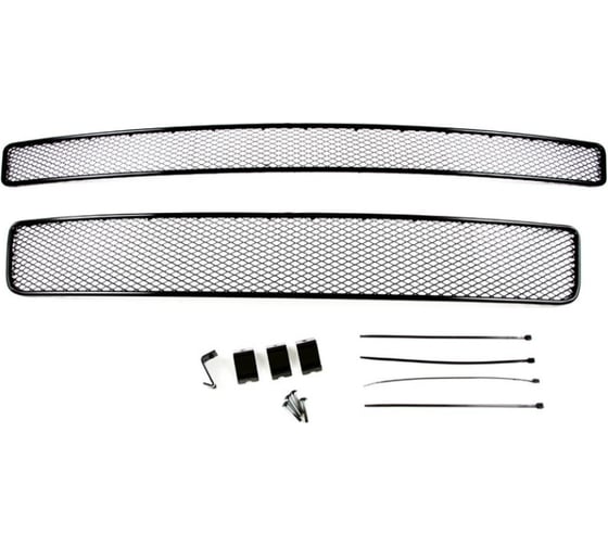 Изображение товара Сетка на бампер внешняя Arbori для GAZEL Next 2014-, 2 шт., черн., 15 мм / Газель некст 01-560214-15B