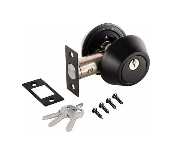 Изображение товара Замок врезной Ajax DK.001, ET, BL, черный 57315