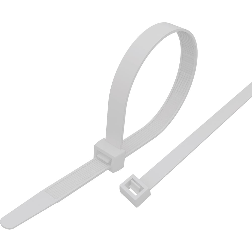 Изображение товара Стяжка кабельная нейлоновая PROCONNECT 300x7,6мм 100 шт белая