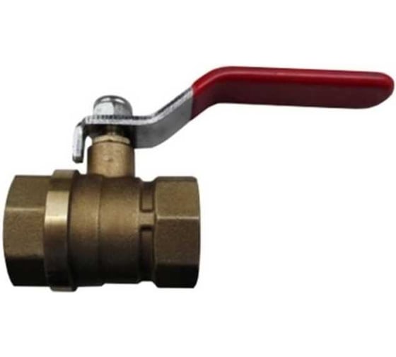 Изображение товара Кран шаровой Doron 1 1/4", внутр-внутр, ручка, гайка-гайка 8404