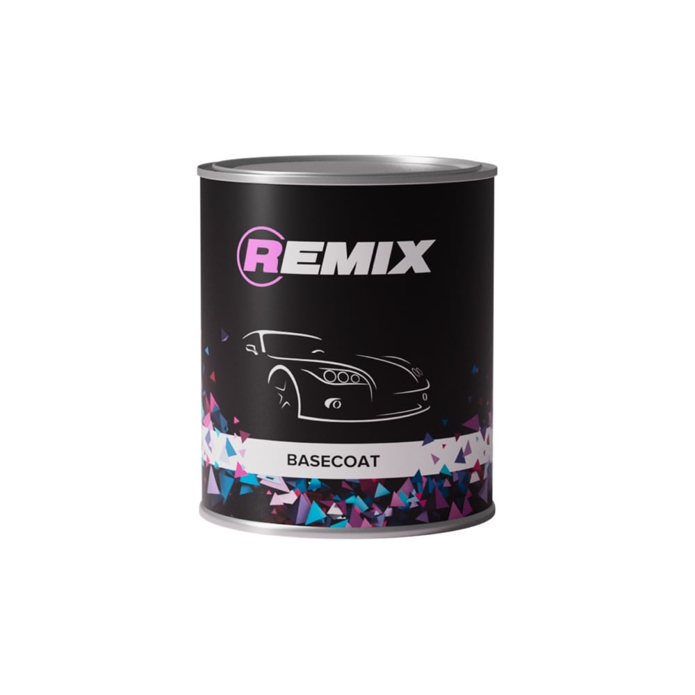 Изображение товара Базовая автоэмаль REMIX RR BASECOAT Ford 2851 черный перламутр 0,9л