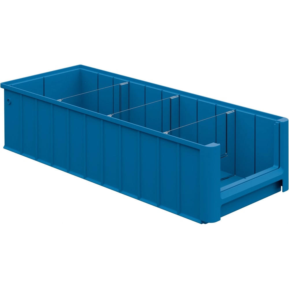 Изображение товара Полочный лоток Дигрус 600х234х140 синий с разделителями дл хранения