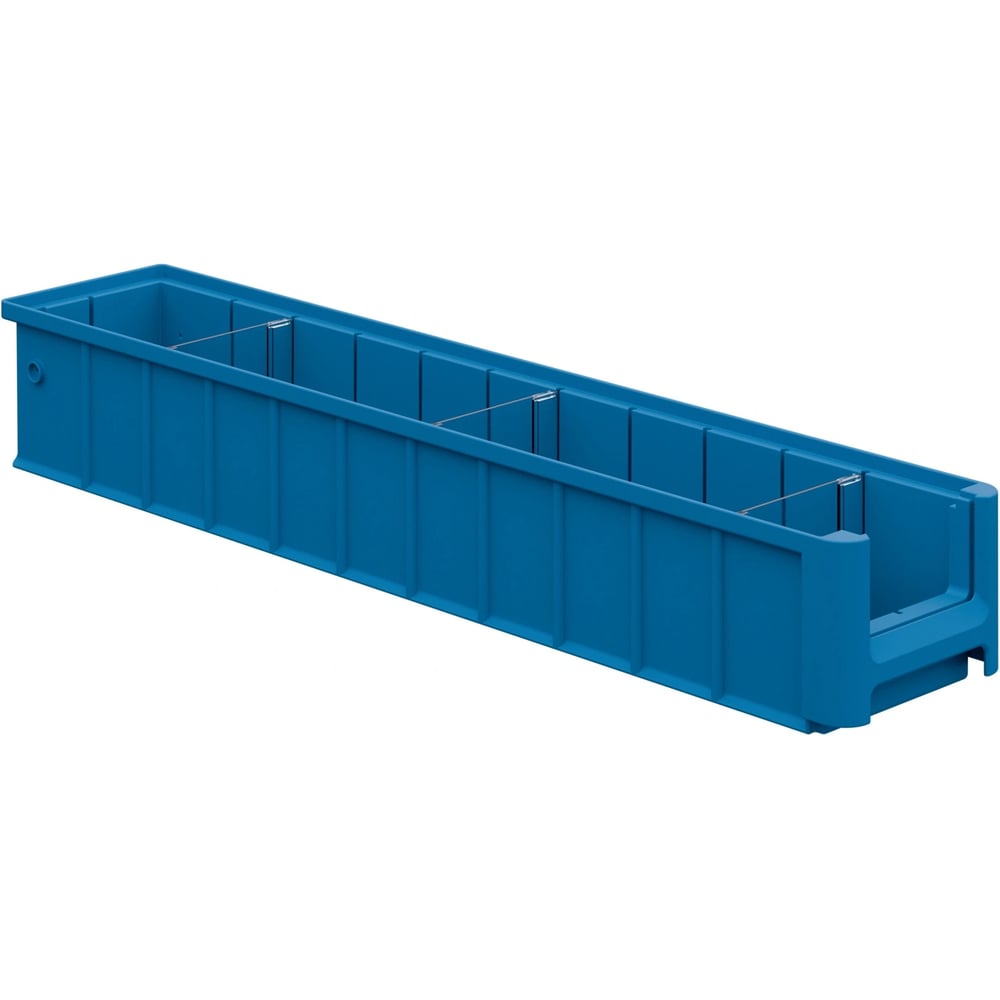 Изображение товара Полочный лоток Дигрус 600х117х90 синий для хранения и организации