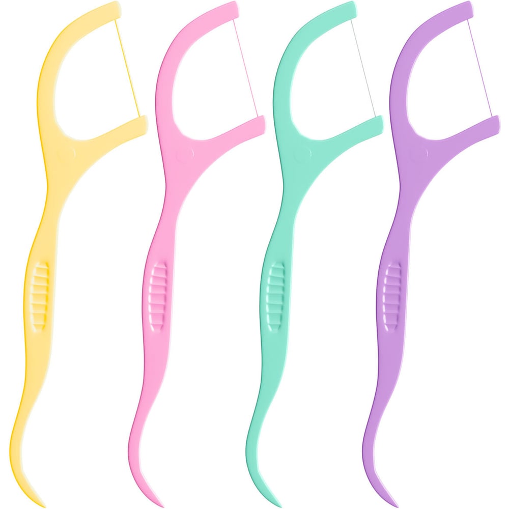 Изображение товара Зубочистки флоссеры LAIMA с зубной нитью 220 шт мятно-фруктовые