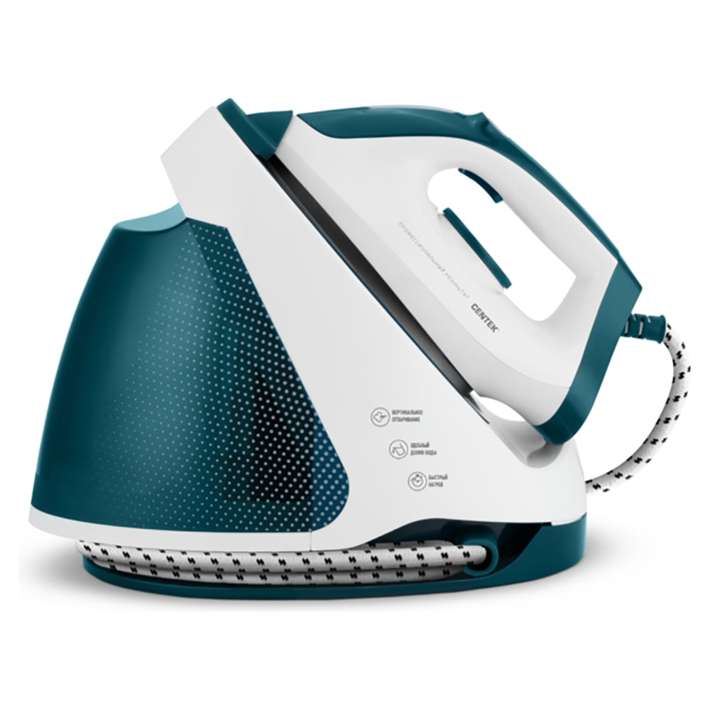 Изображение товара Парогенератор Centek 2200Вт 7Бар 1,2л резервуар автоматическая очистка