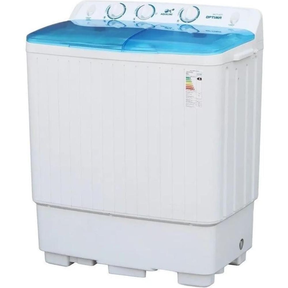 Изображение товара Стиральная машина OPTIMA МСП-95П полуавтомат Белье 9.0кг отжим 1350об/мин белая