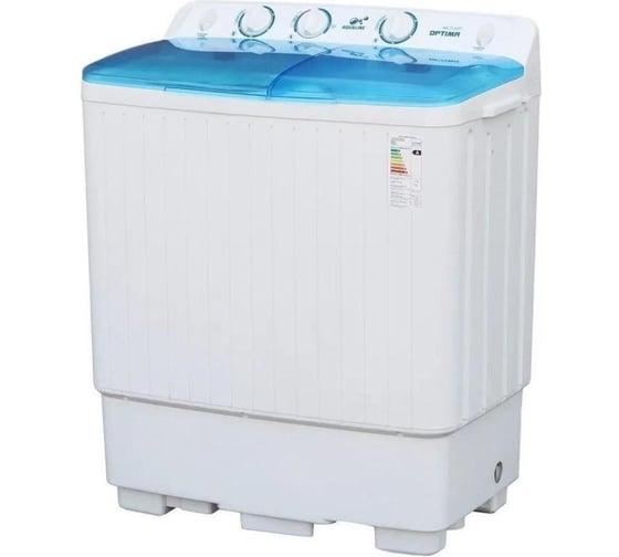Изображение товара Стиральная машина OPTIMA МСП-95П (полуавтомат,стирка/отжим 9,0кг/6.0кг,1350об.мин, насос, пластик) 1001574