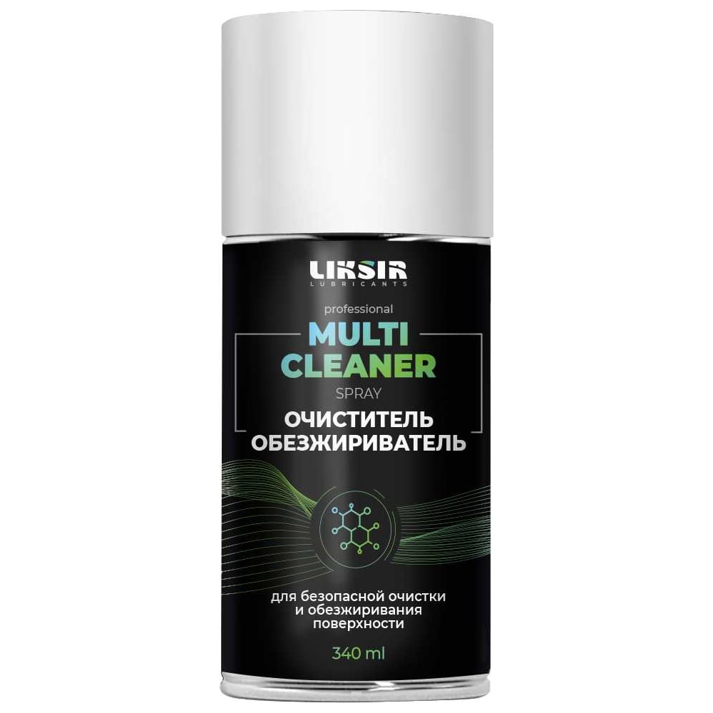 Изображение товара Обезжириватель LIKSIR MULTI CLEANER Spray 340 мл для дерева металла камня и пластика