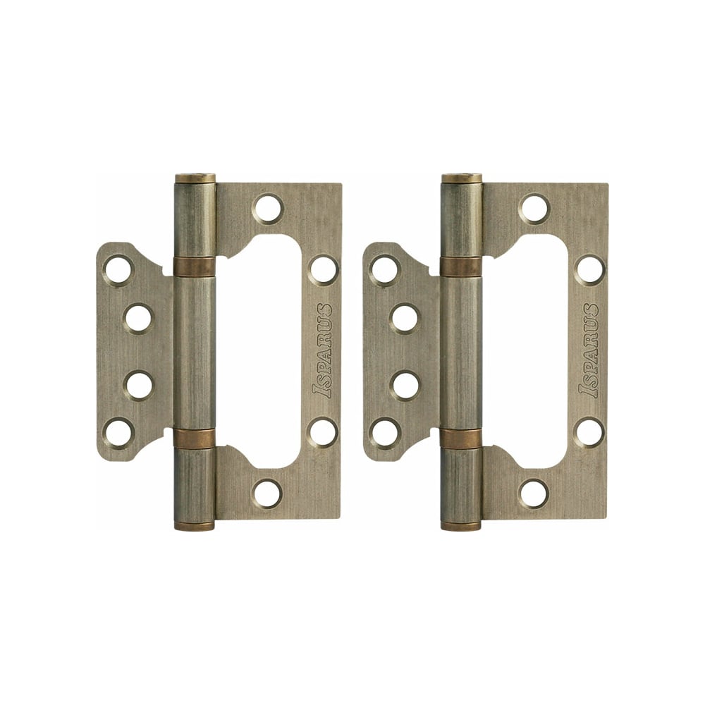 Изображение товара Накладная дверная петля ISPARUS ISP 800-4 FHP AB бронзовая универсальная