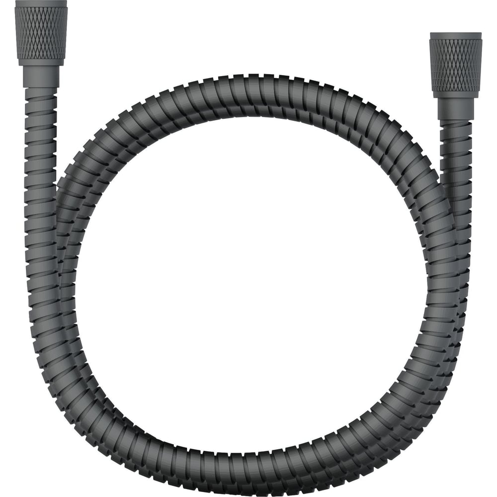 Изображение товара Шланг для душа Wonzon & Woghand 1800 мм металлическая оплётка темный графит