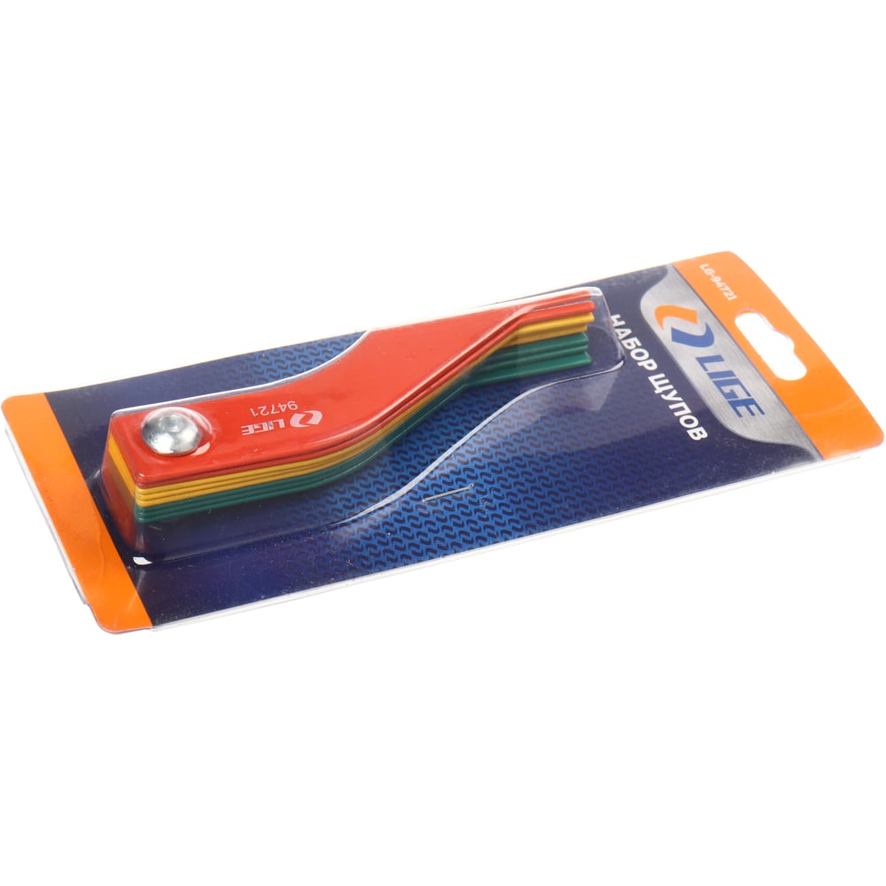 Изображение товара Набор щупов для измерения толщины колодок дисковых тормозов LIGE LG-94721 8 шт