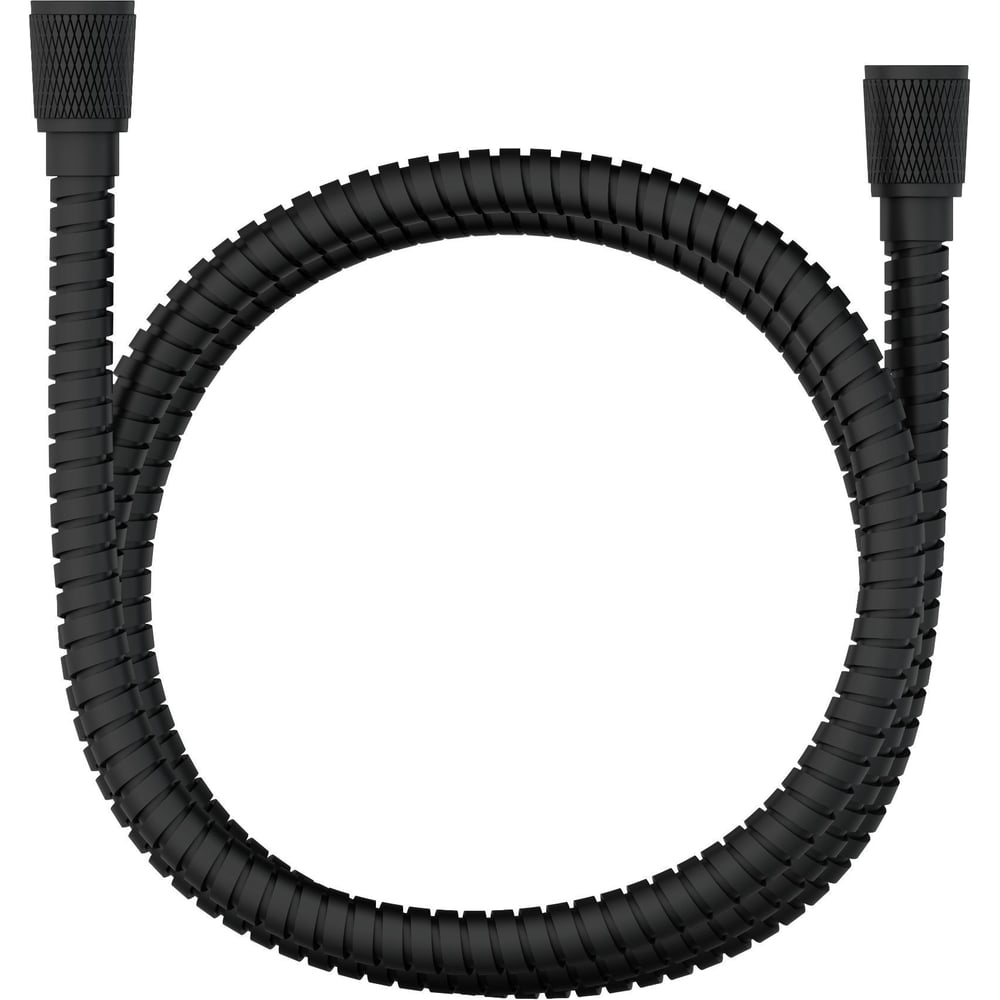 Изображение товара Шланг для душа Wonzon & Woghand 800 мм метал. оплётка черный матовый