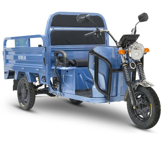 Изображение товара Электротрицикл грузовой Rutrike Вектор 1500, 60 В, 45 А·ч, 1200 Вт, серый-3277 026573-3277