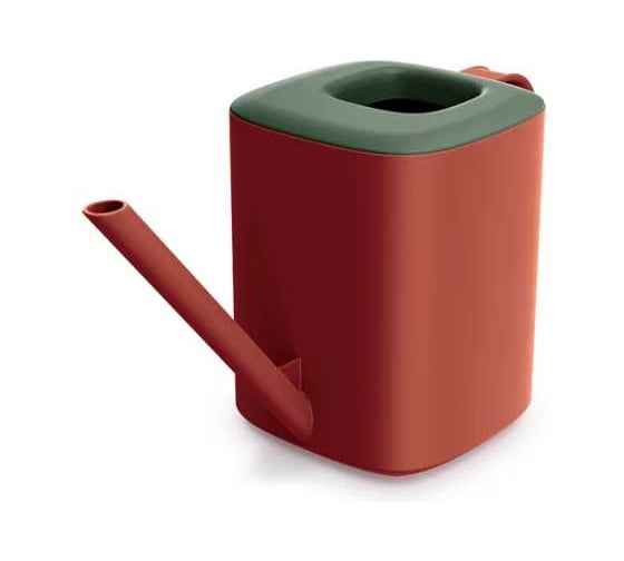 Изображение товара Лейка пластиковая Scheurich Tubi, 1 л, красный/зелёный верх 073456