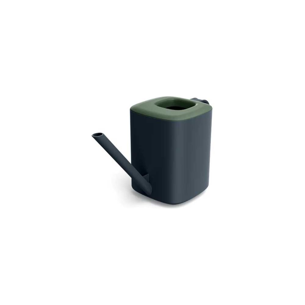 Изображение товара Пластиковая лейка Scheurich Tubi 1л антрацит зеленый верх легкая удобная