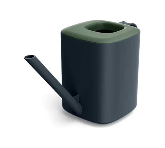 Изображение товара Лейка пластиковая Scheurich Tubi, 1 л, антрацит/зелёный верх 073459