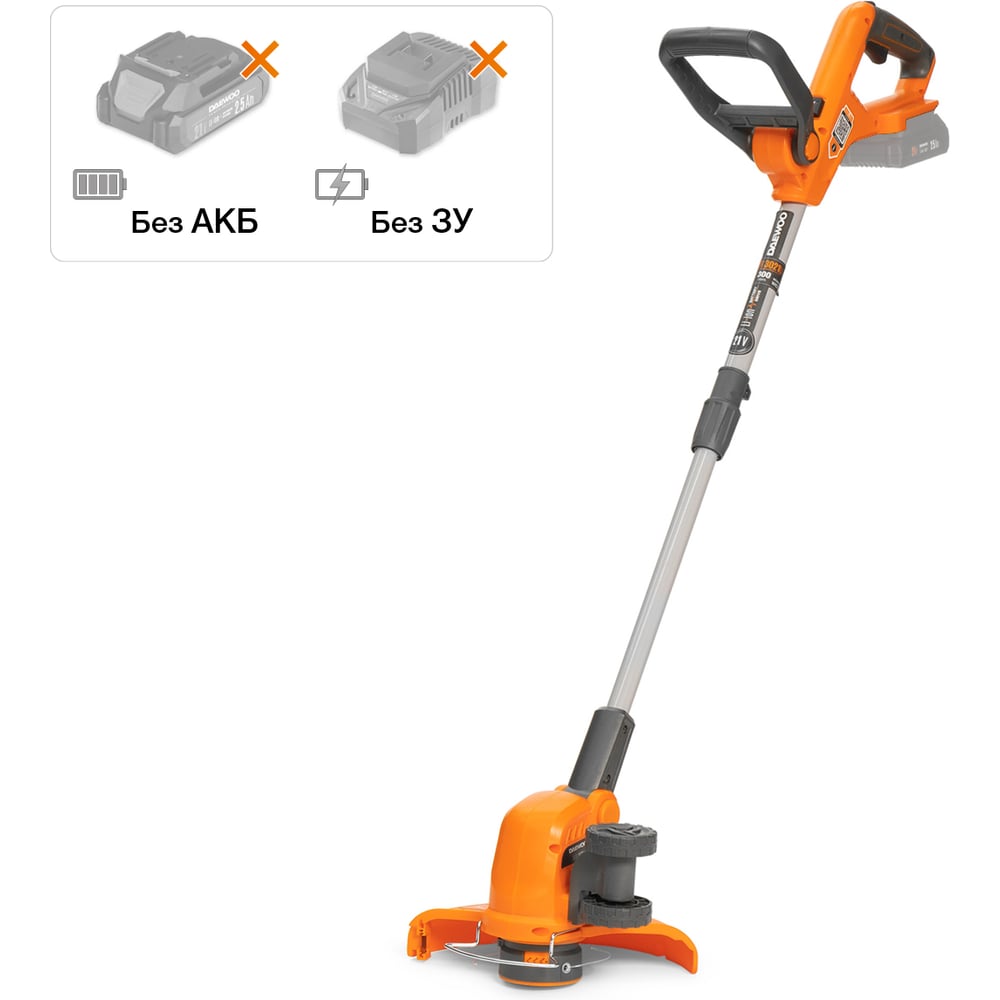 Изображение товара Аккумуляторный триммер DAEWOO DATR 3021Li без аккумулятора и зарядного