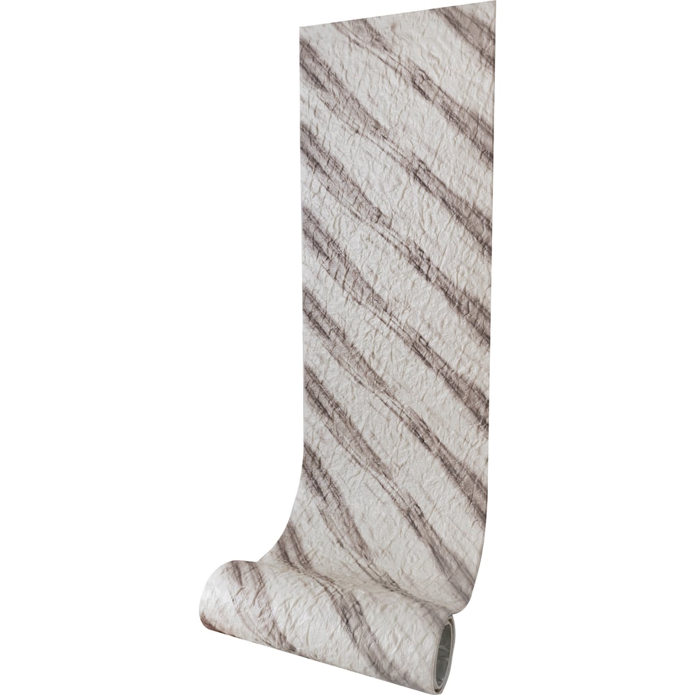 Изображение товара Самоклеящаяся ПВХ плитка LAKO декоративная белый мрамор 70х300 см, толщина 11 мм