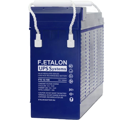 Изображение товара Аккумуляторная батарея Etalon Battery F.ETALON FTE 12-100
