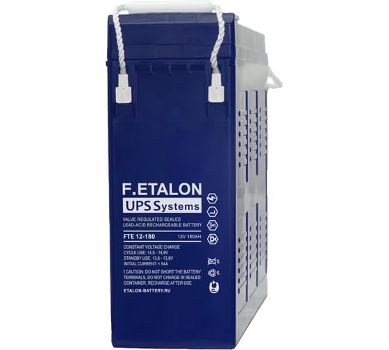 Изображение товара Аккумуляторная батарея Etalon Battery F.ETALON FTE 12-180