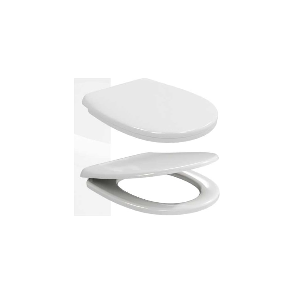 Изображение товара Сиденье для унитаза Teymi Ritta Uno из дюропласта, белое, овальное