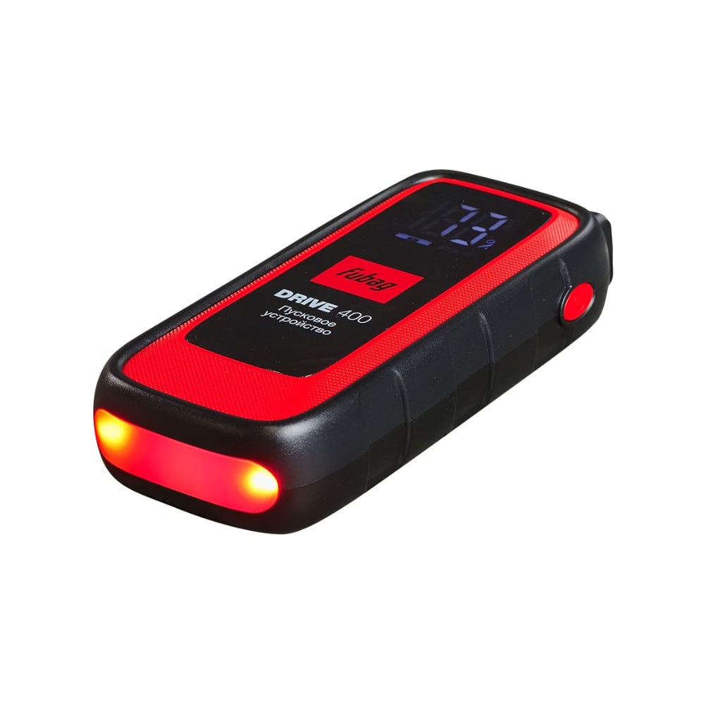 Изображение товара Пусковое устройство FUBAG DRIVE 400 с функцией Power Bank и фонариком