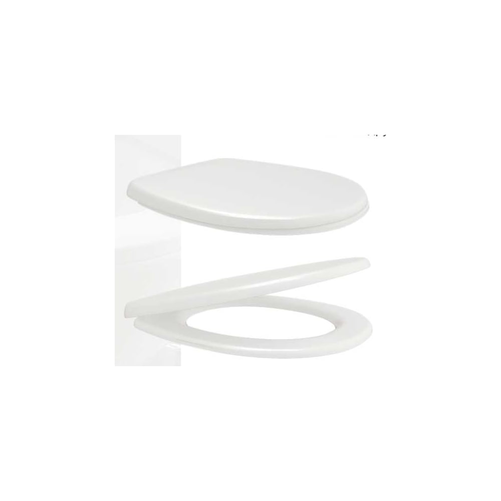 Изображение товара Универсальное сиденье для унитаза Teymi Ellie Lux из дюропласта белое