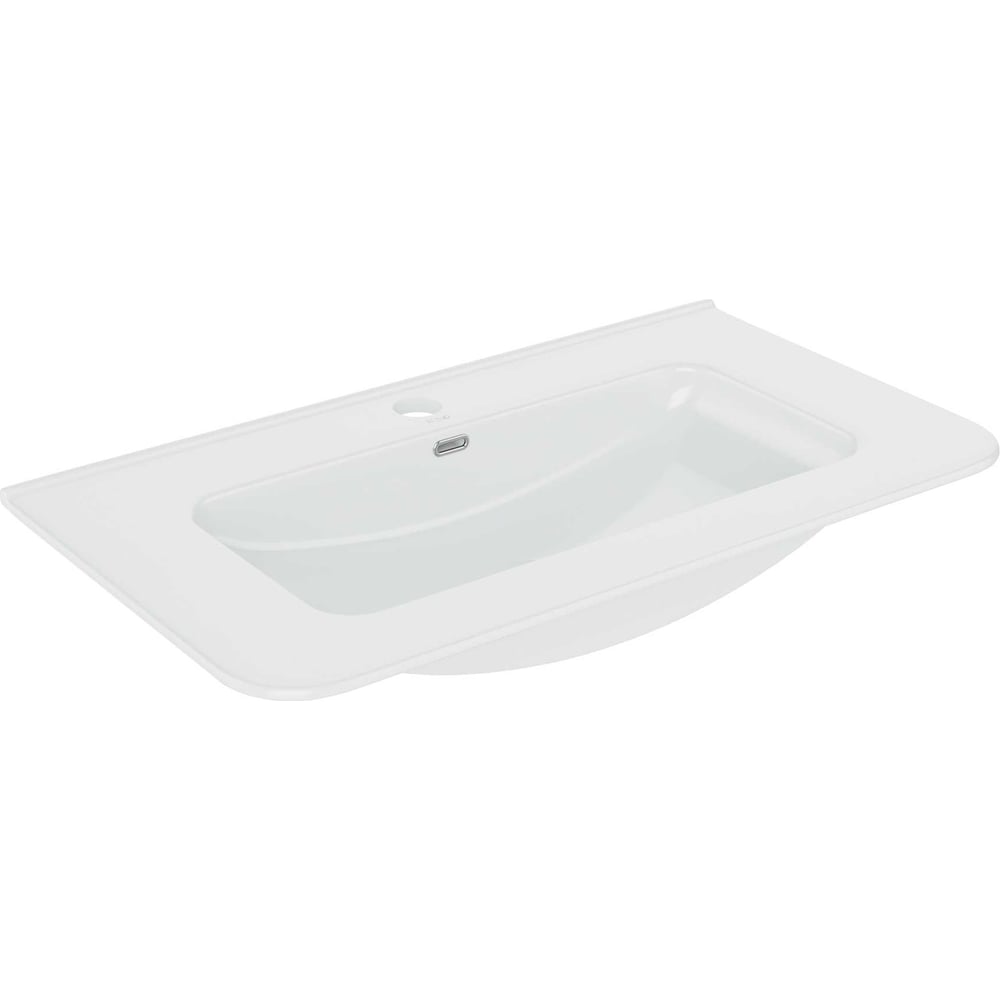 Изображение товара Умывальник Runo Gremmy 80 керамический классический белый 808x465 мм