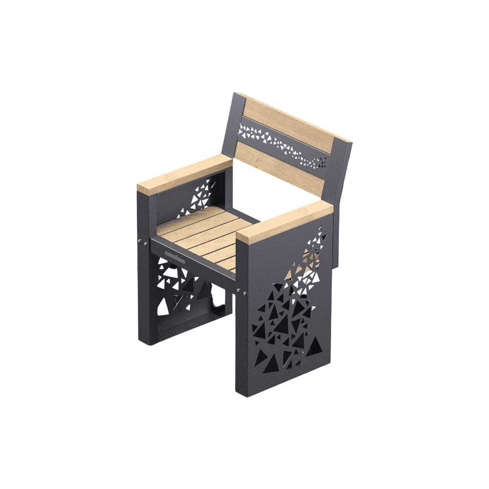 Изображение товара Садовое кресло Комета FG301 из дерева и металла, до 250 кг, Надежное и прочное