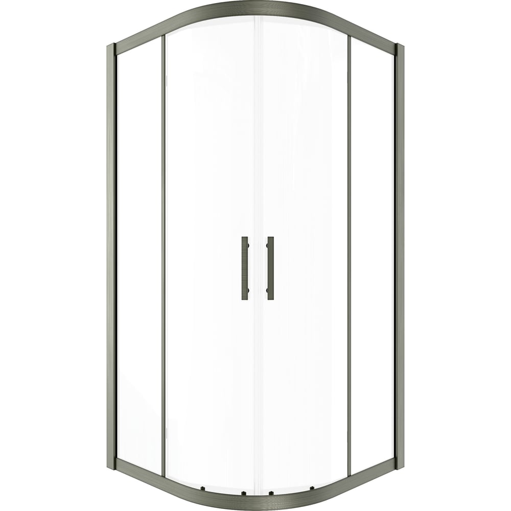 Изображение товара Раздвижной душевой уголок Timo TPSS-100/13C-8 1000x1000 мм никель стекло 8 мм