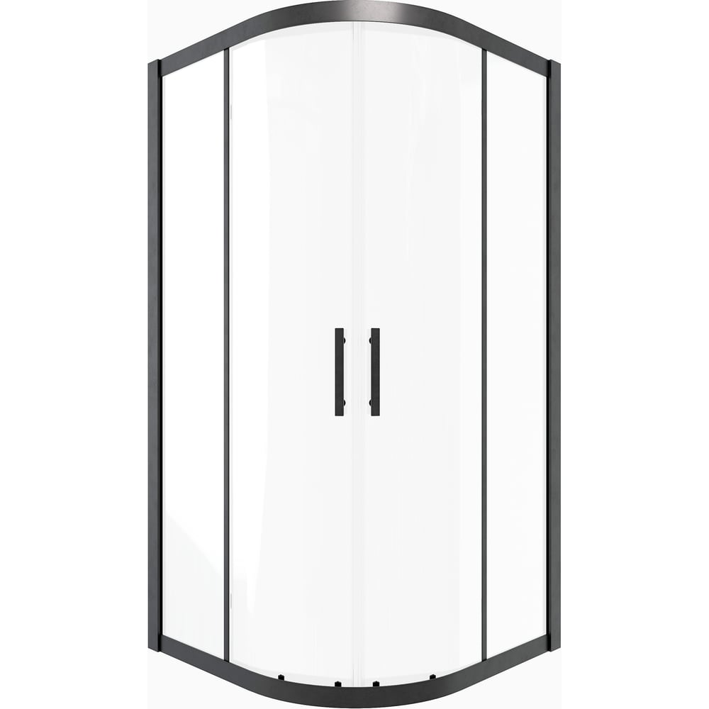 Изображение товара Душевой уголок Timo TPSS-100/03C-8 1000х1000 мм раздвижной черный